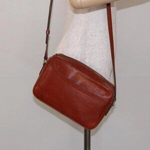 LOUIS VUITTON Epi Trocadero 27 Shoulder Bag Brown
